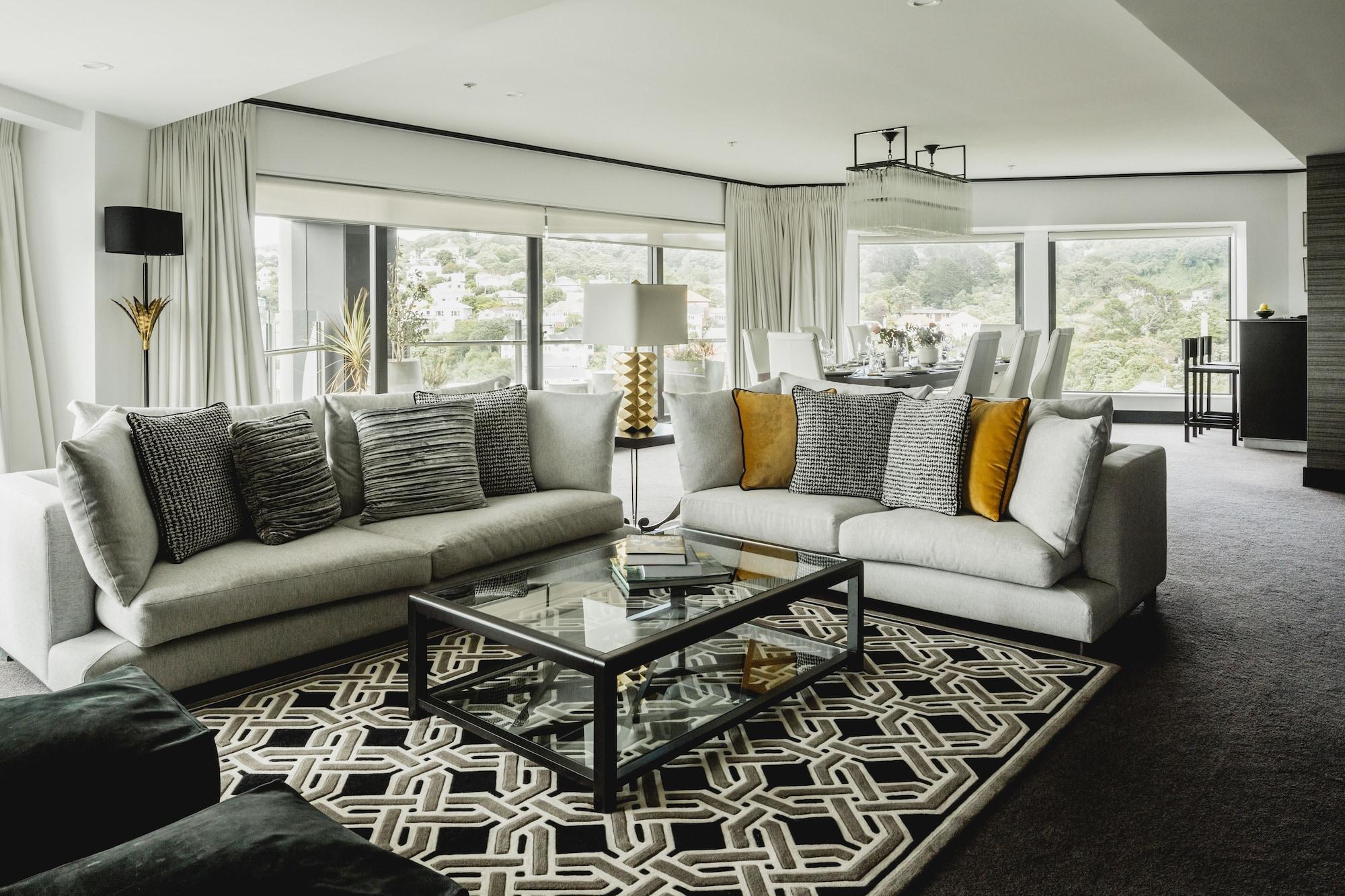 فندق بولتون ويلينغتون المظهر الخارجي الصورة Interior of a suite at The Ivy Hotel